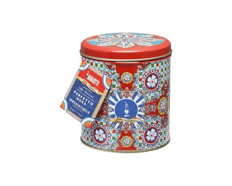 bialetti dolce gabbana coffee tin.